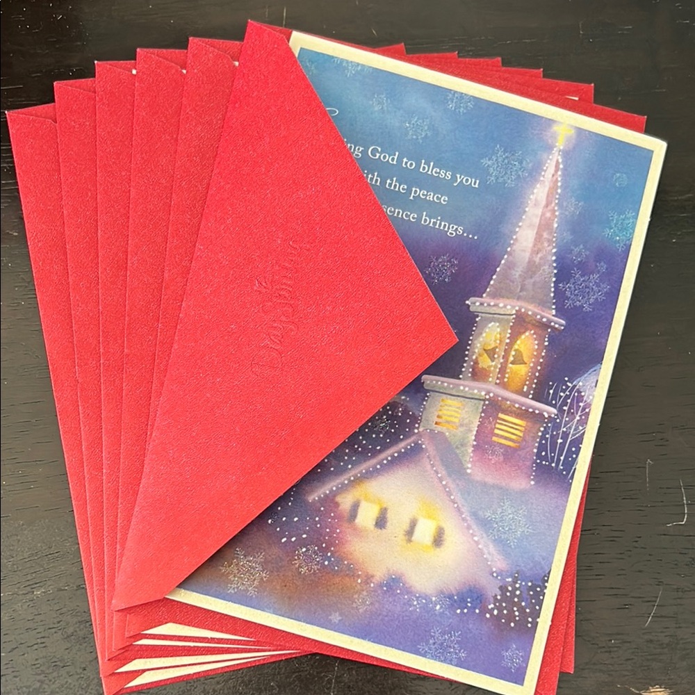Religious Christmas Cards with Envelopes